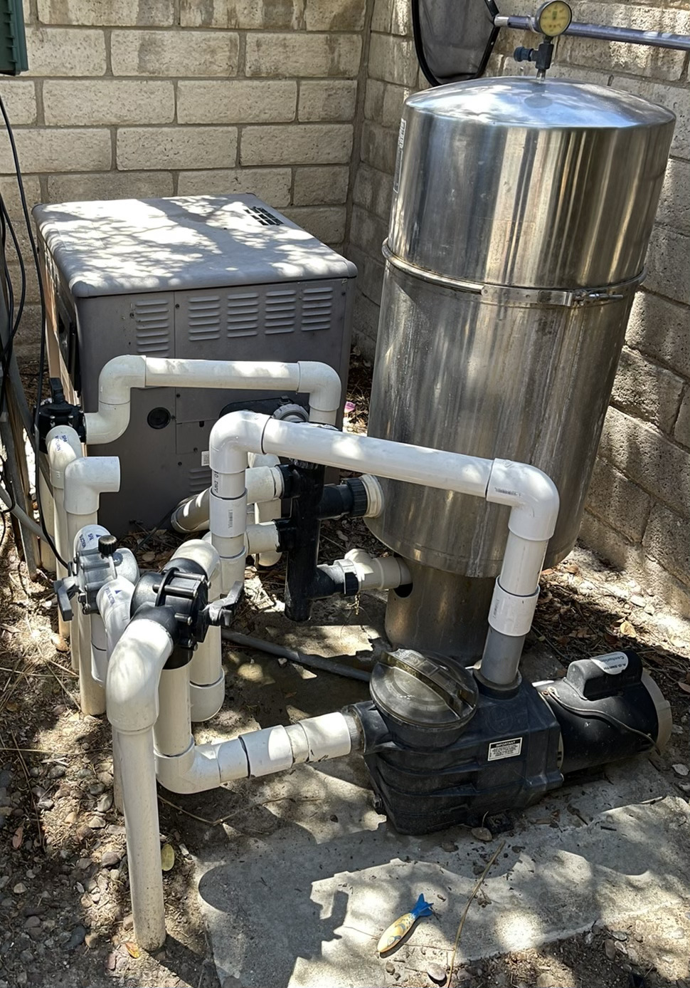 Before: Equipment replacement